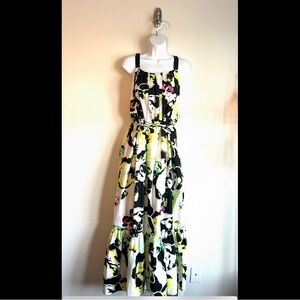 ❌SOLD Peter Som for Anthropologie Larissa Tiered Maxi Dress